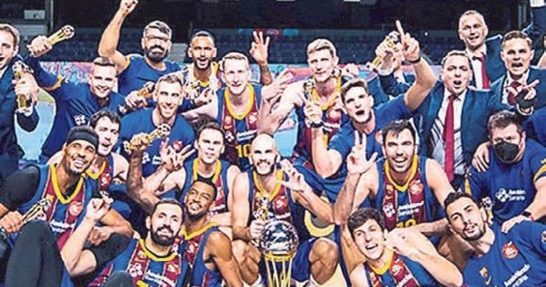 Basketbolda Kral Kupası Barça’nın