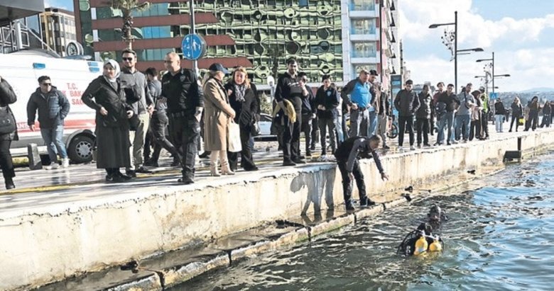Akülü sandalyesiyle denize düşen engelli kurtarılamadı