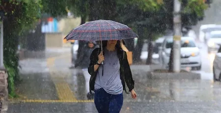 Meteoroloji’den gök gürültülü sağanak yağış...