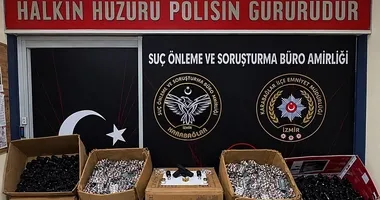 İzmir’de uyuşturucu operasyonu! Binlerce ele geçirildi