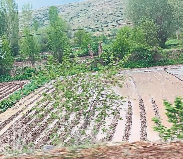 Ege sağanak yağışa teslim