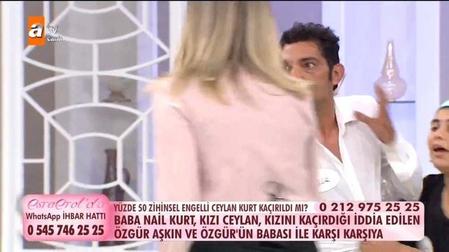 İğrenç olay Esra Erol canlı yayınında ortaya çıktı