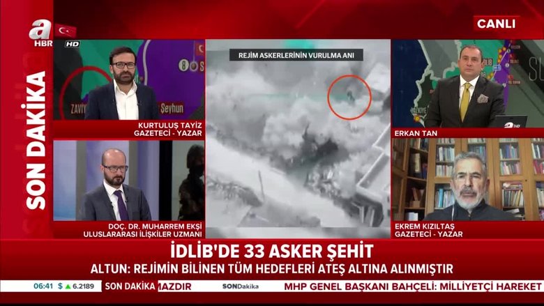 İdlib’deki alçak saldırı sonrası Esad rejimine ait tüm hedefler yoğun ateş altına alındı