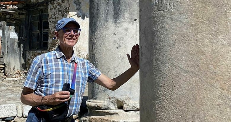 Dünyanın en önemli tarihçisi Stratonikeia’yı ziyaret etti