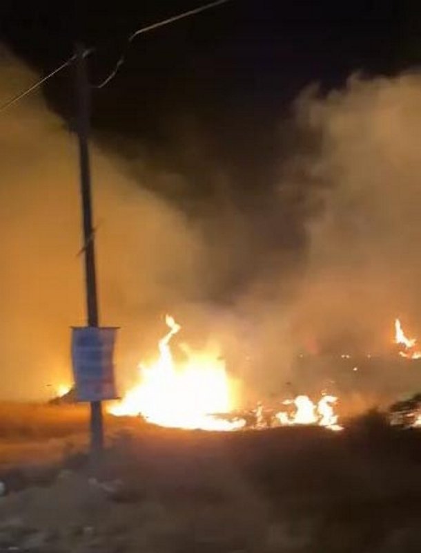 Didim’de 5 dönüm makilik alan yandı