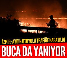 İzmir Buca’da yeni yangın! Müdahale ediliyor