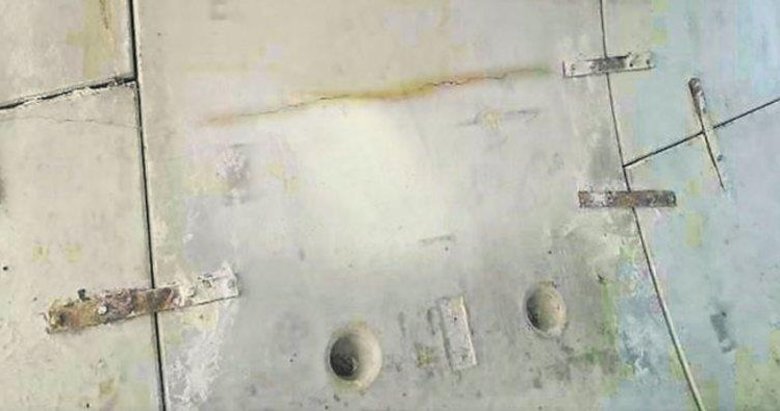 Metronun tünel kaplaması çatladı