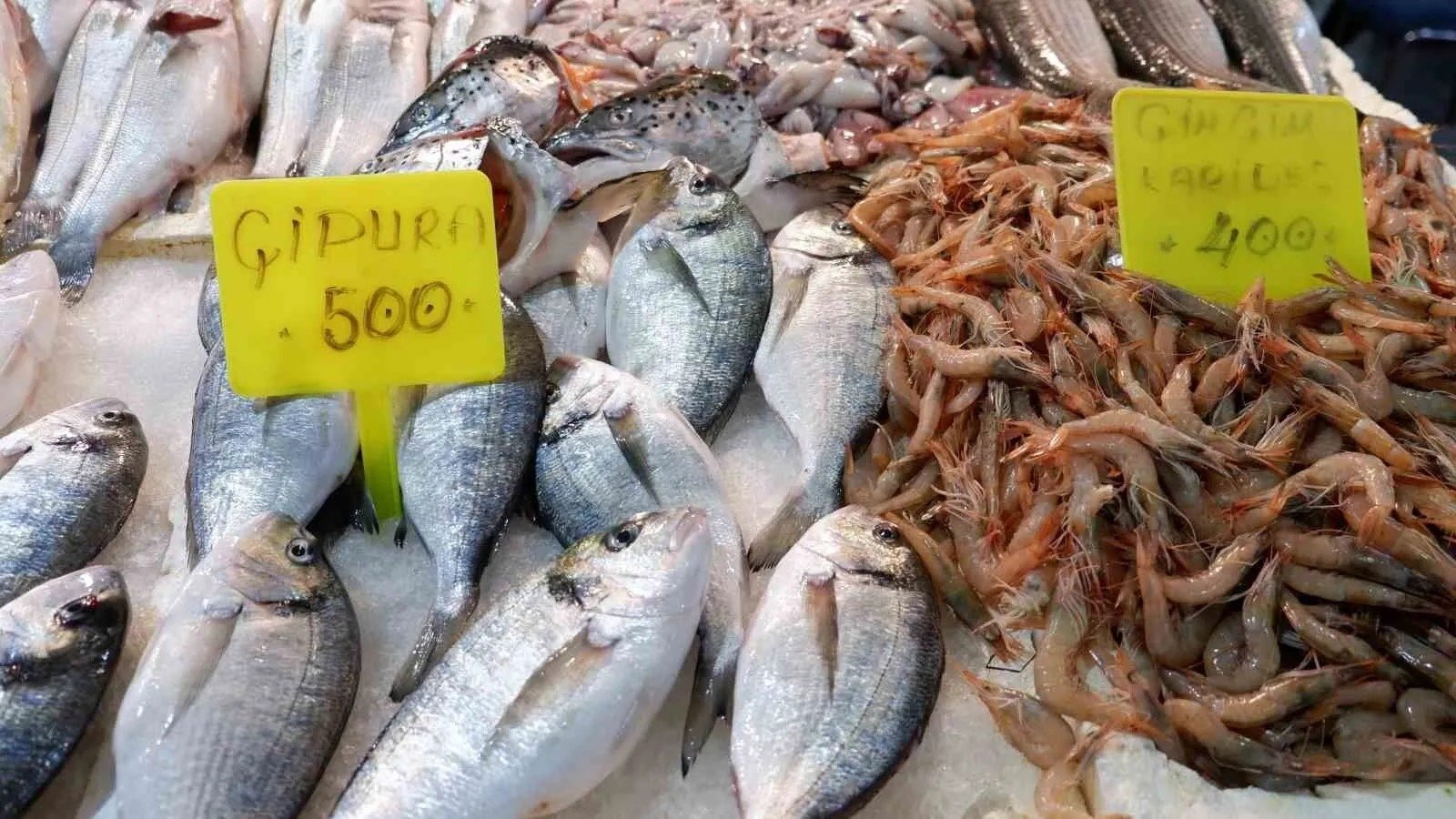 İzmir Foça balık hali’nde kış bereketi! 'Cam gibi tazelikteler'