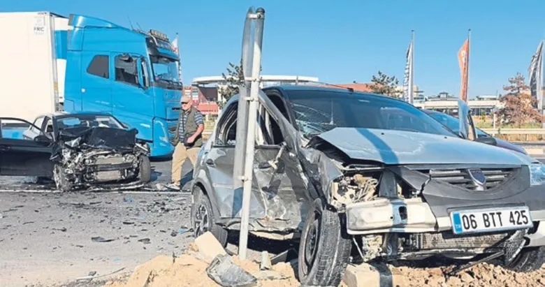 Kütahya’daki trafik kazasında 6 kişi yaralandı