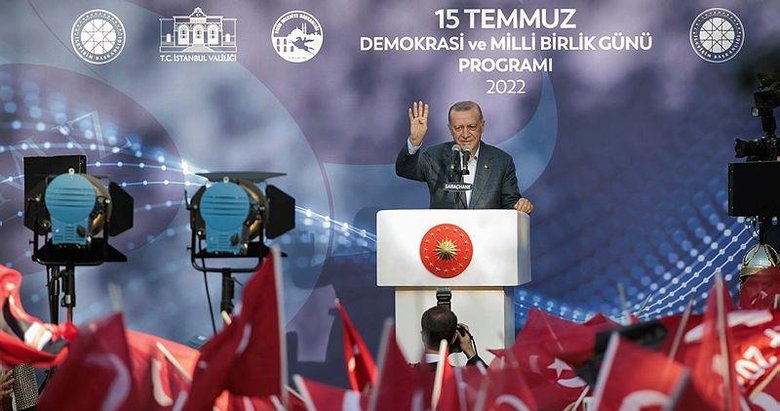 Başkan Erdoğan millete seslendi: Yuları gavurun elinde olan hainin gerçek yüzü görüldü