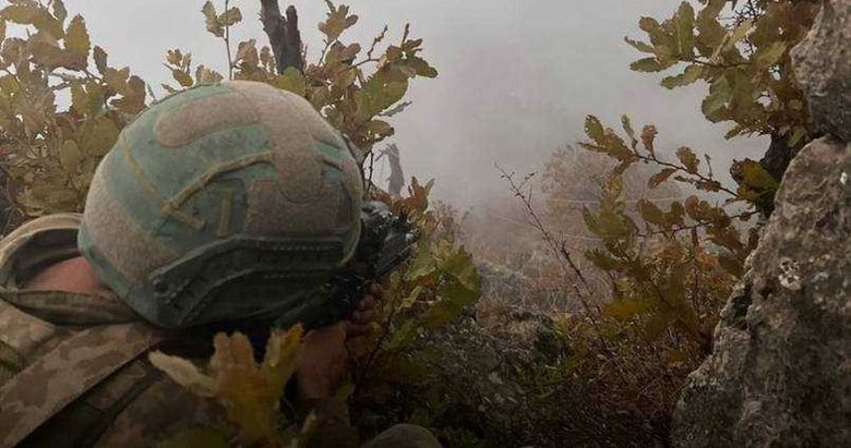 MSB görüntüleri paylaştı! Mehmetçiği ne kar, ne fırtına durdurmuyor