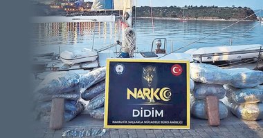 Aydın’da lüks yatta zehir sevkiyatına suçüstü
