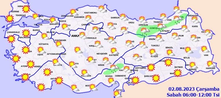 2 Ağustos 2023 İzmir ve Ege hava durumu raporu... Meteoroloji açıkladı: Sıcaklıklar düşecek mi?