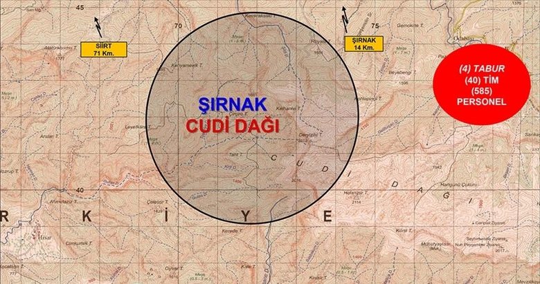Şırnak’ta ’Eren Abluka-14 Operasyonu’ başlatıldı