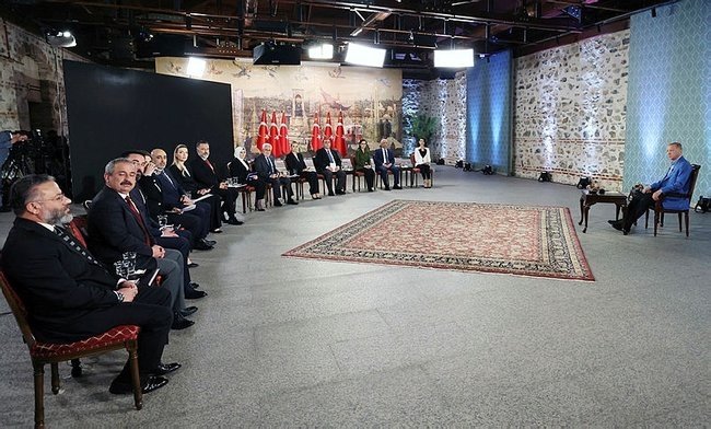 Başkan Erdoğan Seçim Özel Ortak yayında soruları cevapladı