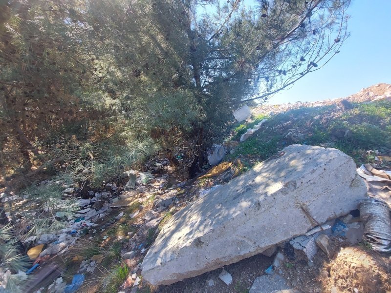 CHP’li belediyeden bir çevre felaketi daha! Ormanın yanındaki alan moloz döküm sahası haline geldi