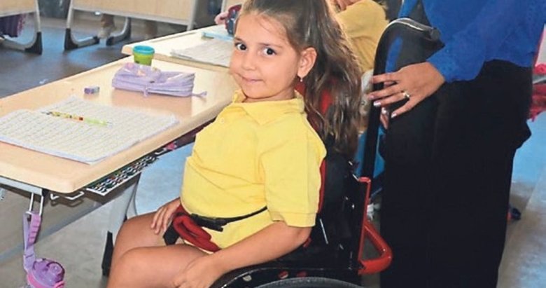 Tedavisi tamamlanan SMA hastası Defne okuluna kavuştu