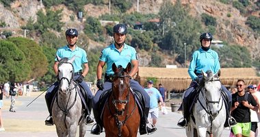 Atlı jandarma ekibi Muğla Ölüdeniz’de göreve başladı