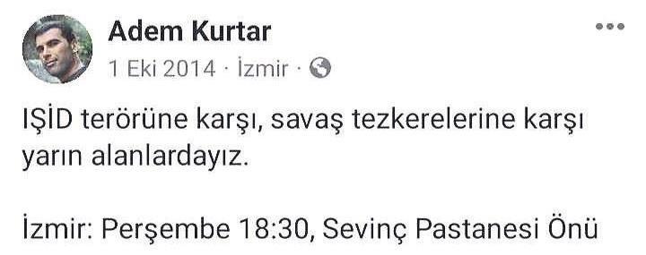 İZSU daire başkanının PKK’ya desteği ifşa oldu