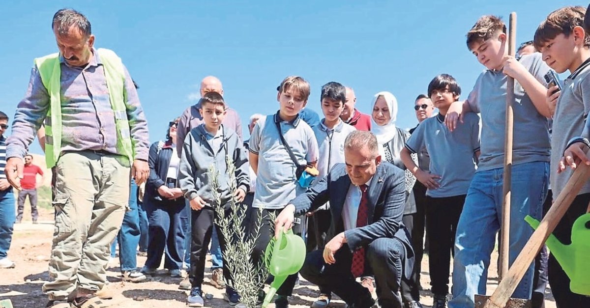 Maden sahasına yeşil hamle