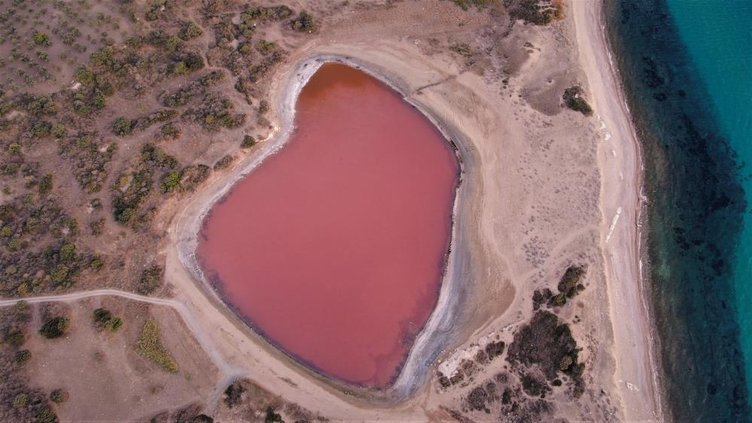 Çanakkale’de ’Kan Gölü’nü görenlerin ağzı açık kalıyor