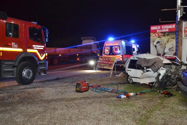 Manisa’da feci kaza! 1 kişi hayatını kaybetti