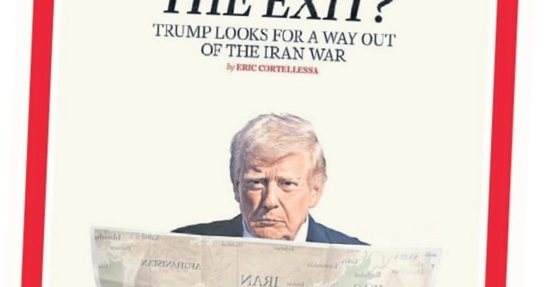 TIME dergisi, Donald Trump’ın düştüğü durumu kapağına taşıdı