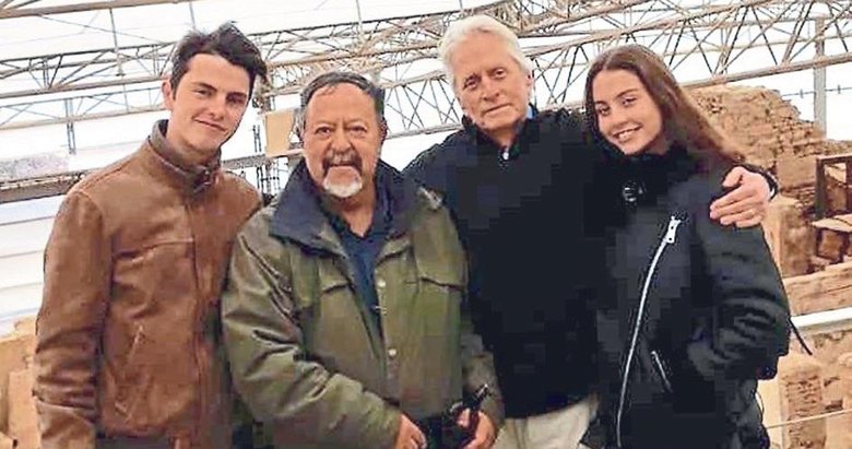 Efes Antik Kenti’nde bir Hollywood’lu