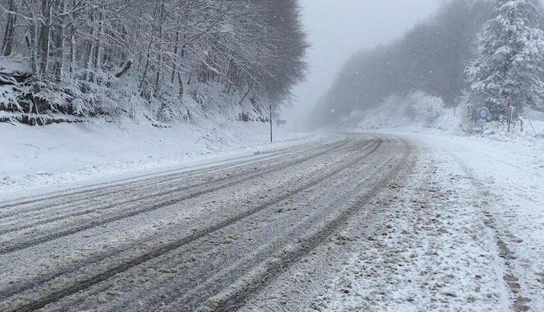 Domaniç beyaza büründü! Kütahya’da renkli anlar