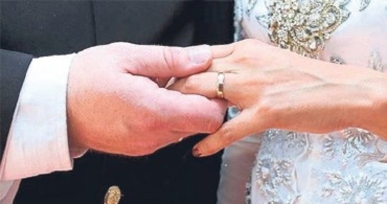 Geçen yıl 552 bin 237 çift dünyaevine girdi