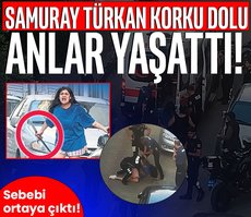 Samuray Türkan korku dolu anlar yaşattı!
