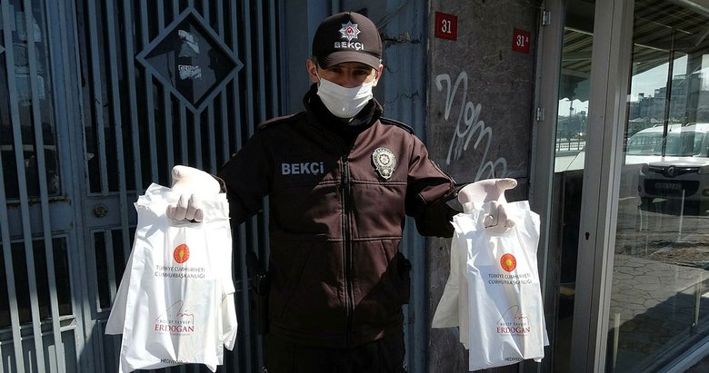 Başkan Erdoğan talimat vermişti! Kolonya ve maskelerin dağıtımı başladı