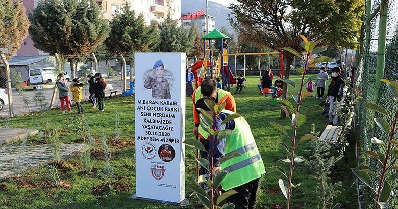 İzmir’deki depremde hayatını kaybeden 6 yaşındaki Baran’ın ismi Diyarbakır’da yaşatılacak