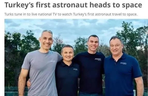 Türk astronot tarihe geçti: Gezeravcı’nın uzay yolculuğu dünya basınında