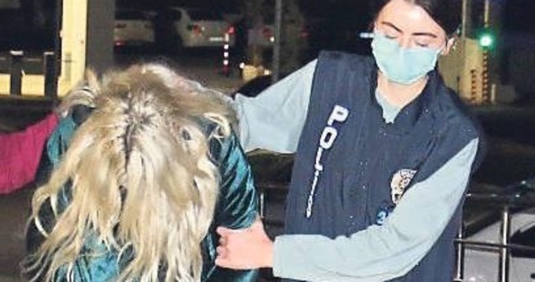 O kadın İzmir’de yakalandı