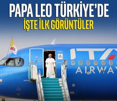 Papa 14. Leo Türkiye’de! Başkan Recep Tayyip Erdoğan tarafından resmi törenle karşılanıyor...