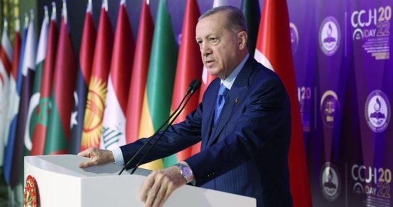 Başkan Erdoğan İslam Dünyası Anayasa Yargısı Konferansı Açılış Kongresi’nde konuştu