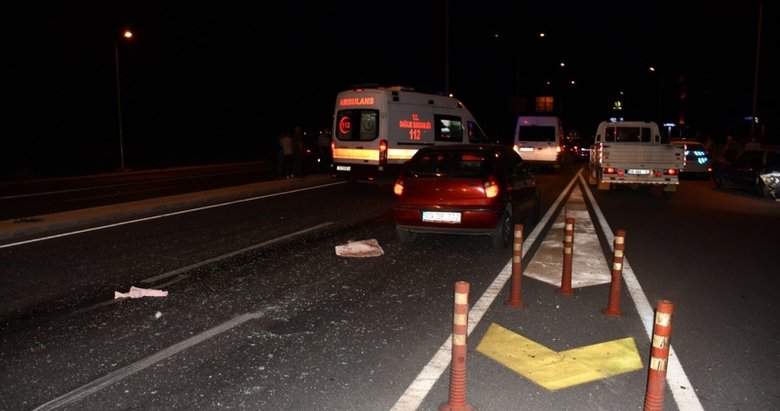 Otomobili ile 2 araca çarpıp kayıplara karıştı