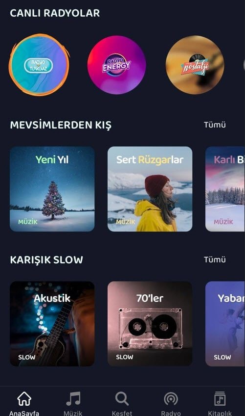 Yüzbinlerce şarkıyı 7/24 ile ücretsiz dinle