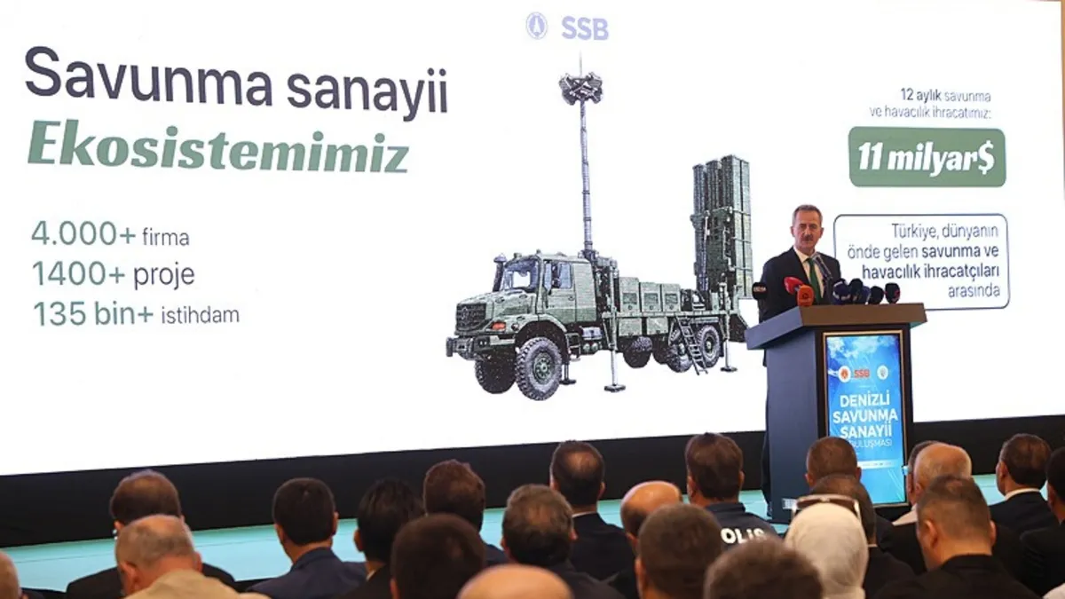 ‘Savunma sanayiinin merkezi Denizli olsun’