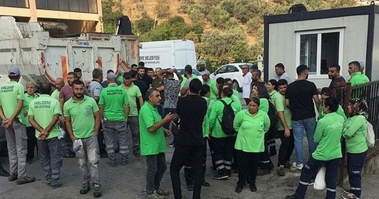 İzmir’de CHP’li belediyelerde maaş krizi! Ücretini alamayan işçiler iş bıraktı