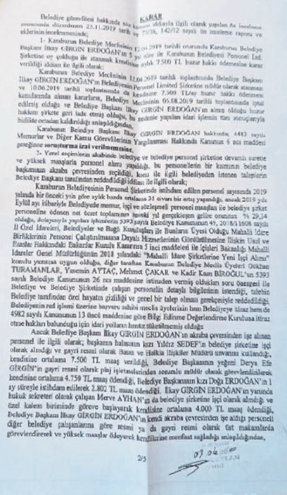 Hala kızına mesai kıyağı