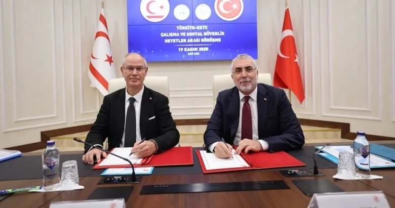Türkiye ve KKTC arasında çalışma ve sosyal güvenlik alanında işbirliği