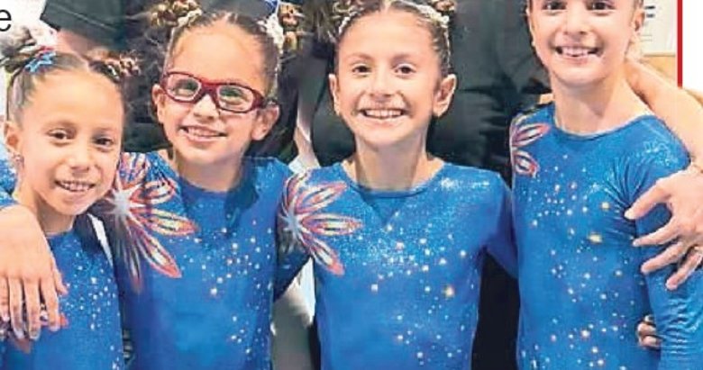 Cimnastikte İzmirli minikler şampiyon