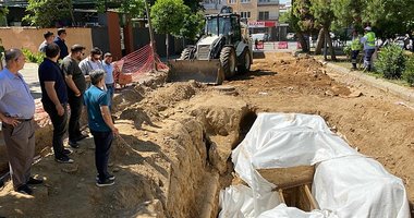 Aydın’da yol çalışmasında bulunmuştu! Oda mezarın üstü kapatıldı