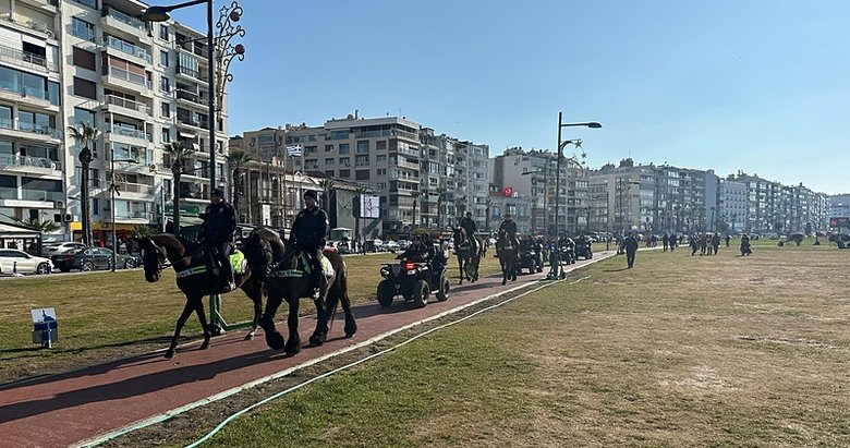 İzmir Kordon Boyu atlı birliklere emanet