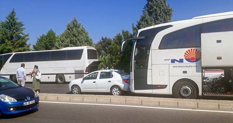 Aydın’da otobüsler birbirine girdi