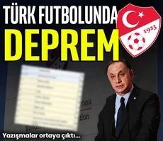 Türk futbolunda deprem