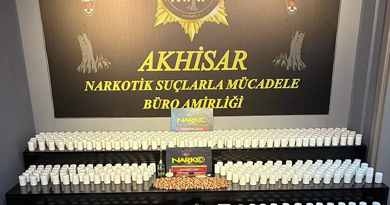 Manisa’da uyuşturucu operasyonu: Binlerce hapla yakalanan iki şüpheli cezaevine gönderildi