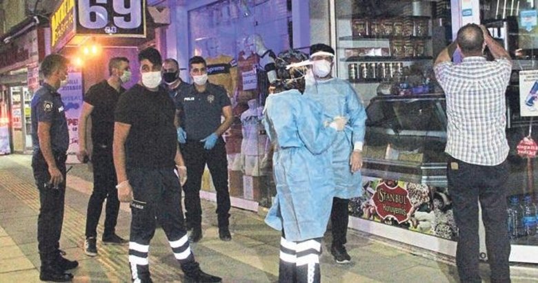 Karantınadakı hasta ışyerınde yakalandı